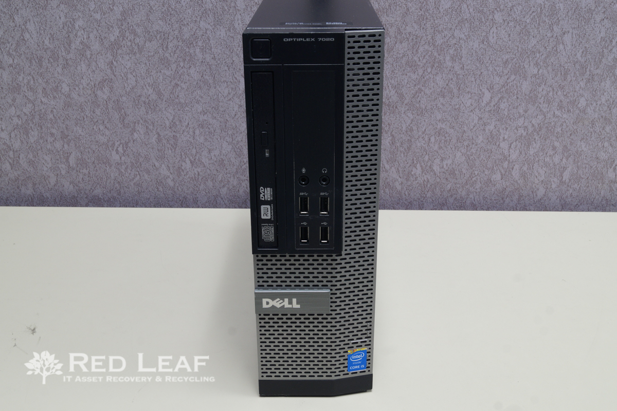 Dell Optiplex Sff 70 I5 4590 3 30ghz 8gb Ram 1tb Hdd Refurbished Red Leaf It Asset Recovery Recycling