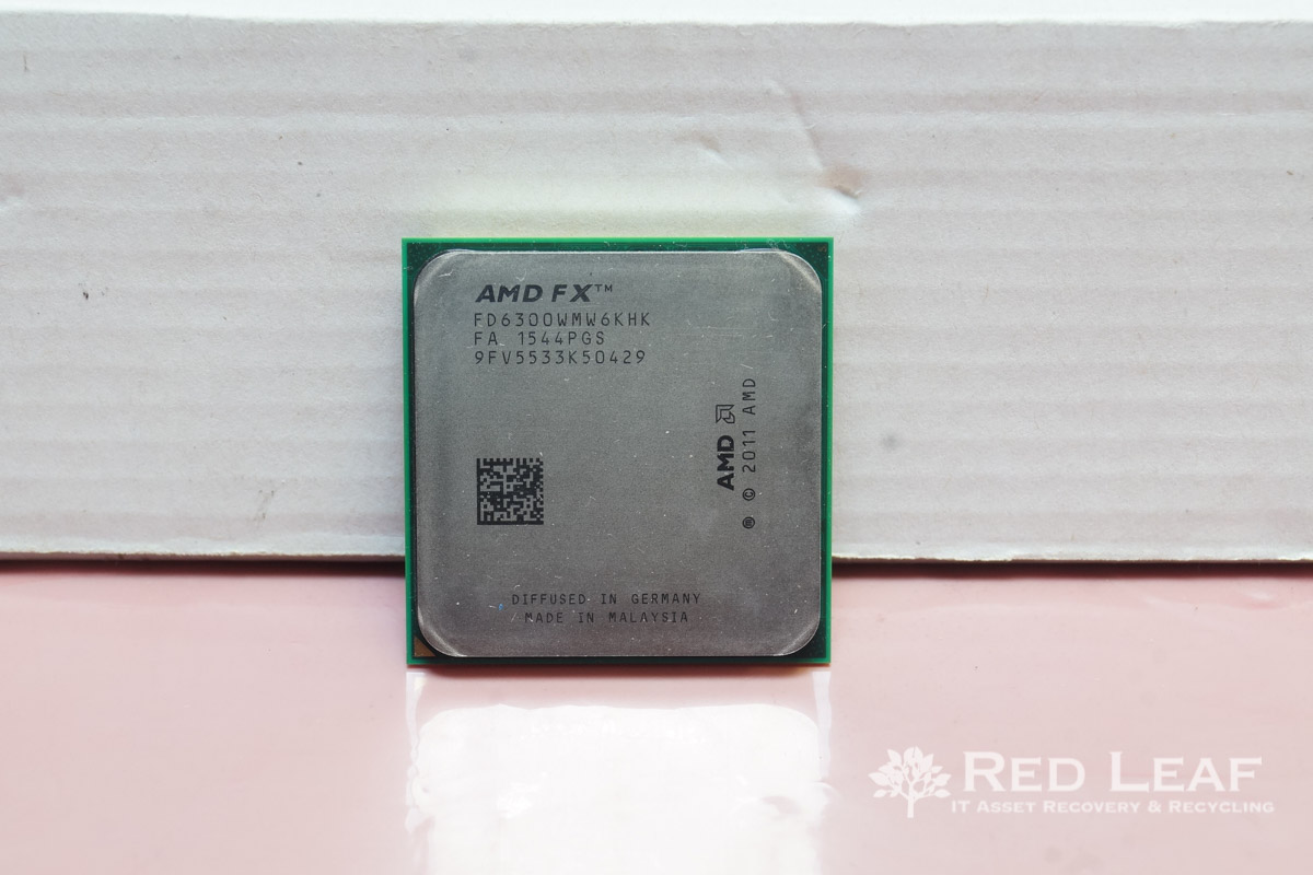 Amd Fx 6300 6 Core Processor Fd6300wmw6khk 3 5ghz 6mb Am3 Red Leaf It Asset Recovery Recycling